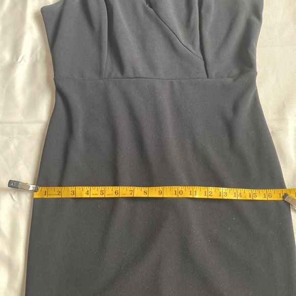Express Black Midi Dress With Cut Out - Picture 15 of 15